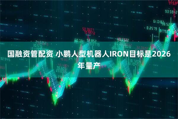 国融资管配资 小鹏人型机器人IRON目标是2026年量产