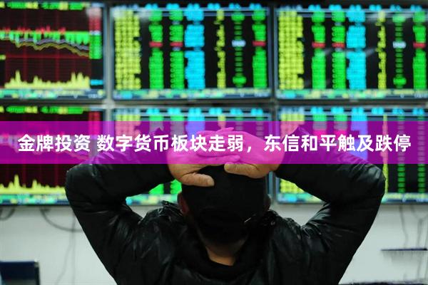 金牌投资 数字货币板块走弱，东信和平触及跌停
