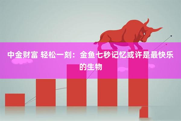 中金财富 轻松一刻：金鱼七秒记忆或许是最快乐的生物